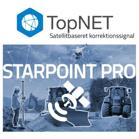 Topcon Starpoint Pro RTK abonnement.