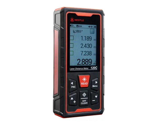 NESTLE NDL-120C Laserafstandsmåler 120 m med Bluetooth