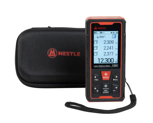 NESTLE NDL-120C Laserafstandsmåler 120 m med Bluetooth