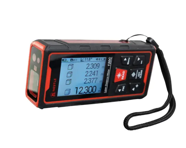 NESTLE NDL-120C Laserafstandsmåler 120 m med Bluetooth